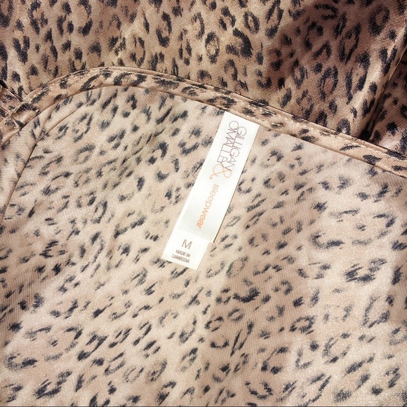 Gilligan O’Malley sleepwear cheetah print lingerie - Picture 5 of 5